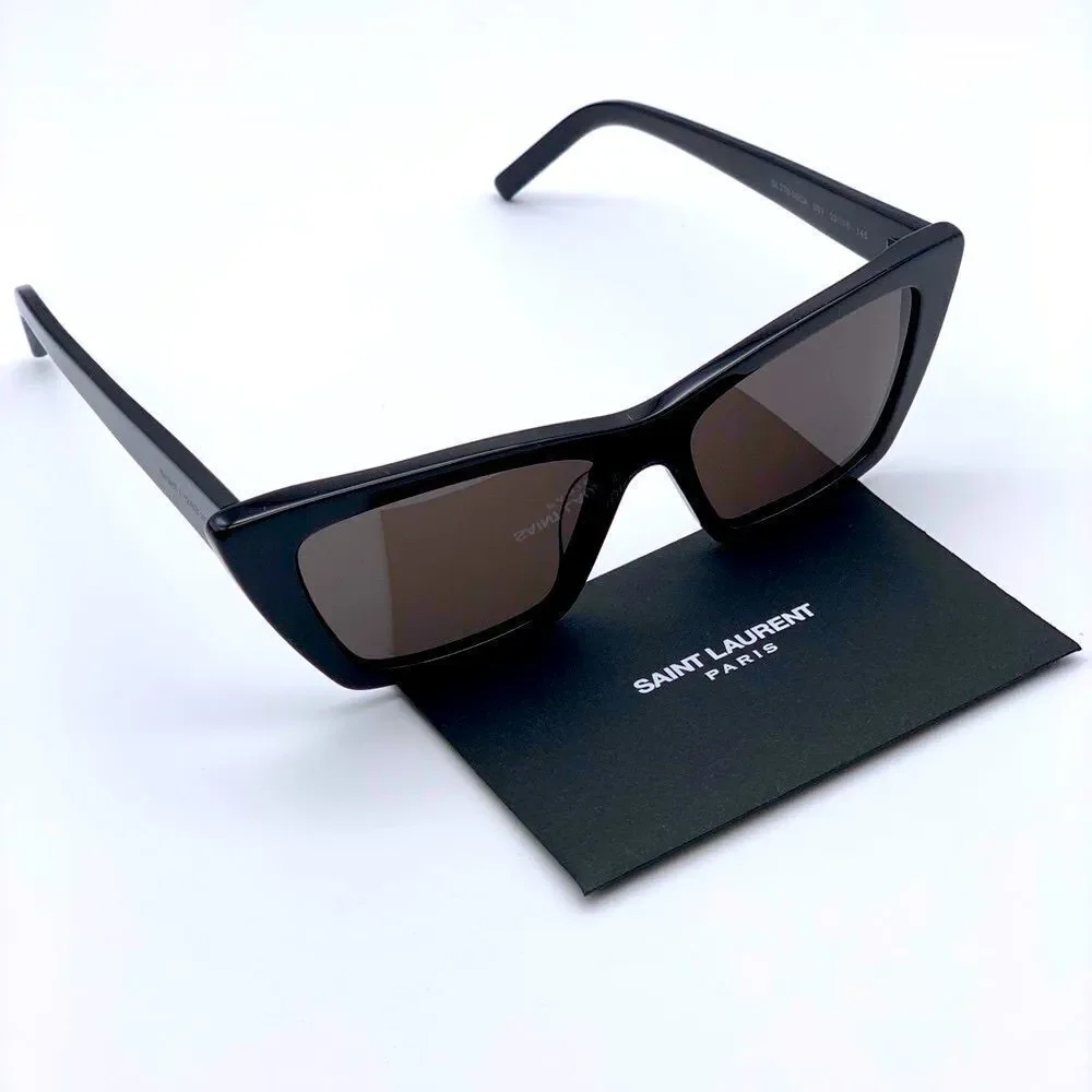 Yves Saint Laurent Black Cat-Eye Sunglasses - Picture 2 of 12